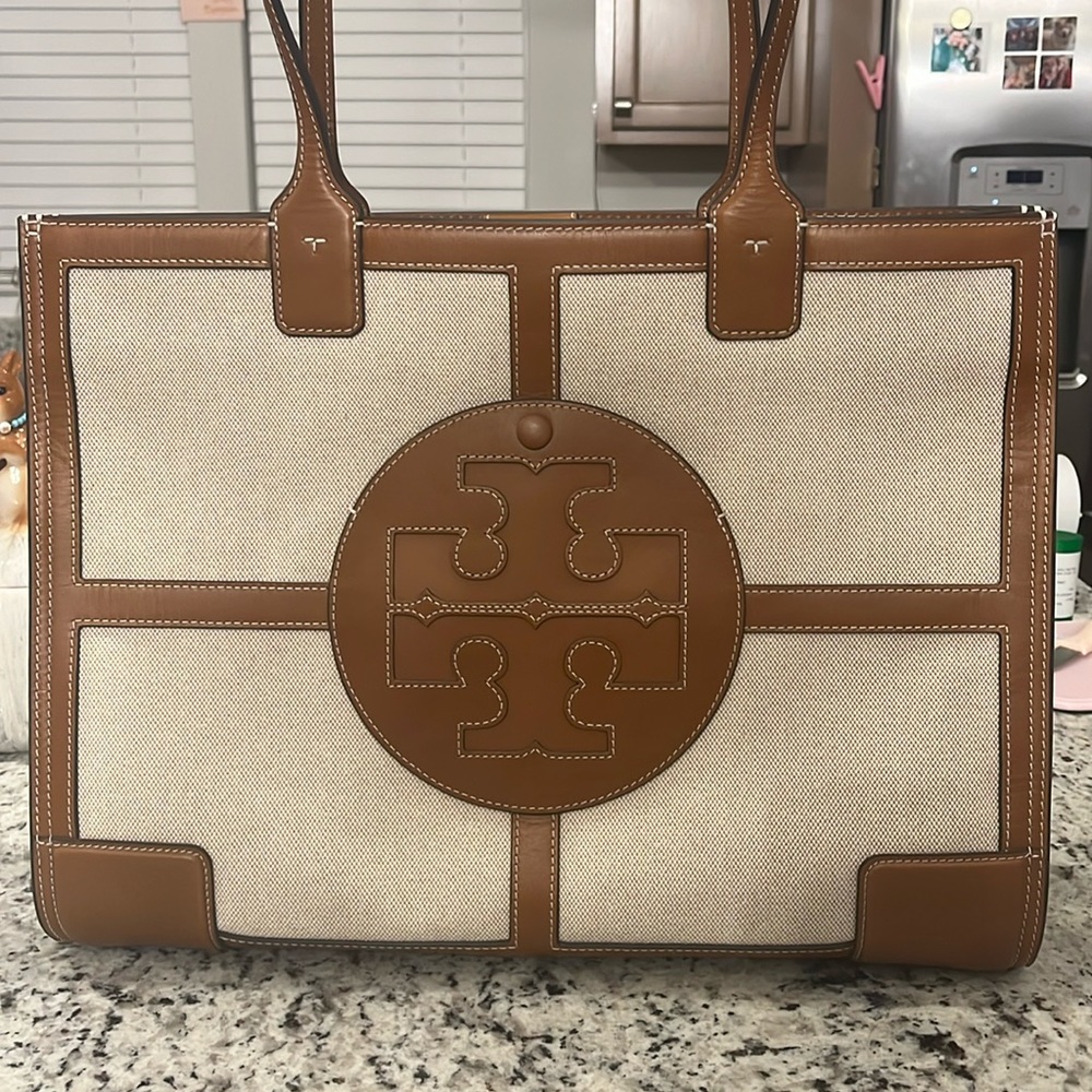 Tory Burch Ella quadrant tote